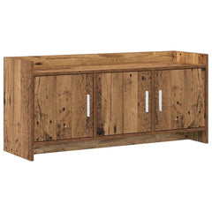 vidaXL TV Cabinet 102 x 33 x 47 cm Old Wood Engineered Wood 2