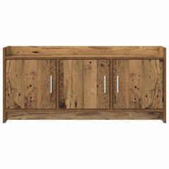 vidaXL TV Cabinet 102 x 33 x 47 cm Old Wood Engineered Wood 5