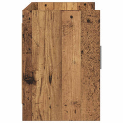 vidaXL TV Cabinet 102 x 33 x 47 cm Old Wood Engineered Wood 6