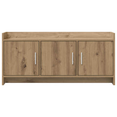 vidaXL TV Cabinet 102 x 33 x 47 cm Artisan Oak Engineered Wood 5