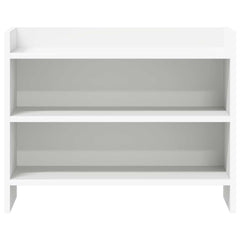 vidaXL TV Cabinet 60 x 33 x 47 cm White Engineered Wood 4