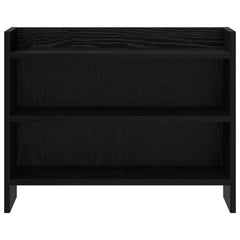 vidaXL TV Cabinet 60 x 33 x 47 cm Black Oak Engineered Wood 4
