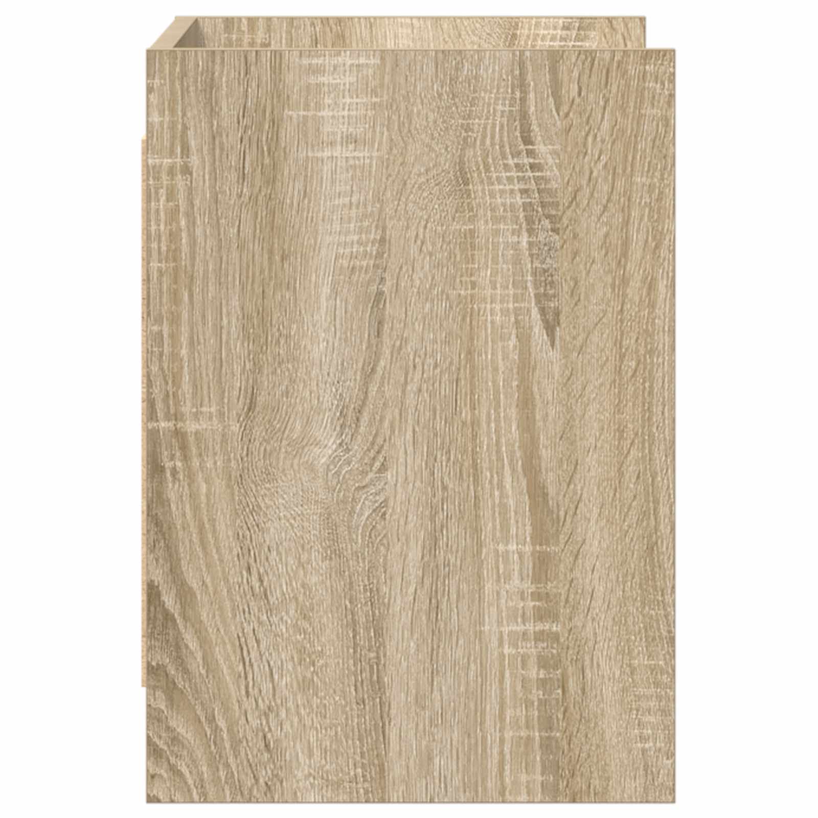 vidaXL TV Cabinet 60 x 33 x 47 cm Sonoma Oak Engineered Wood 5