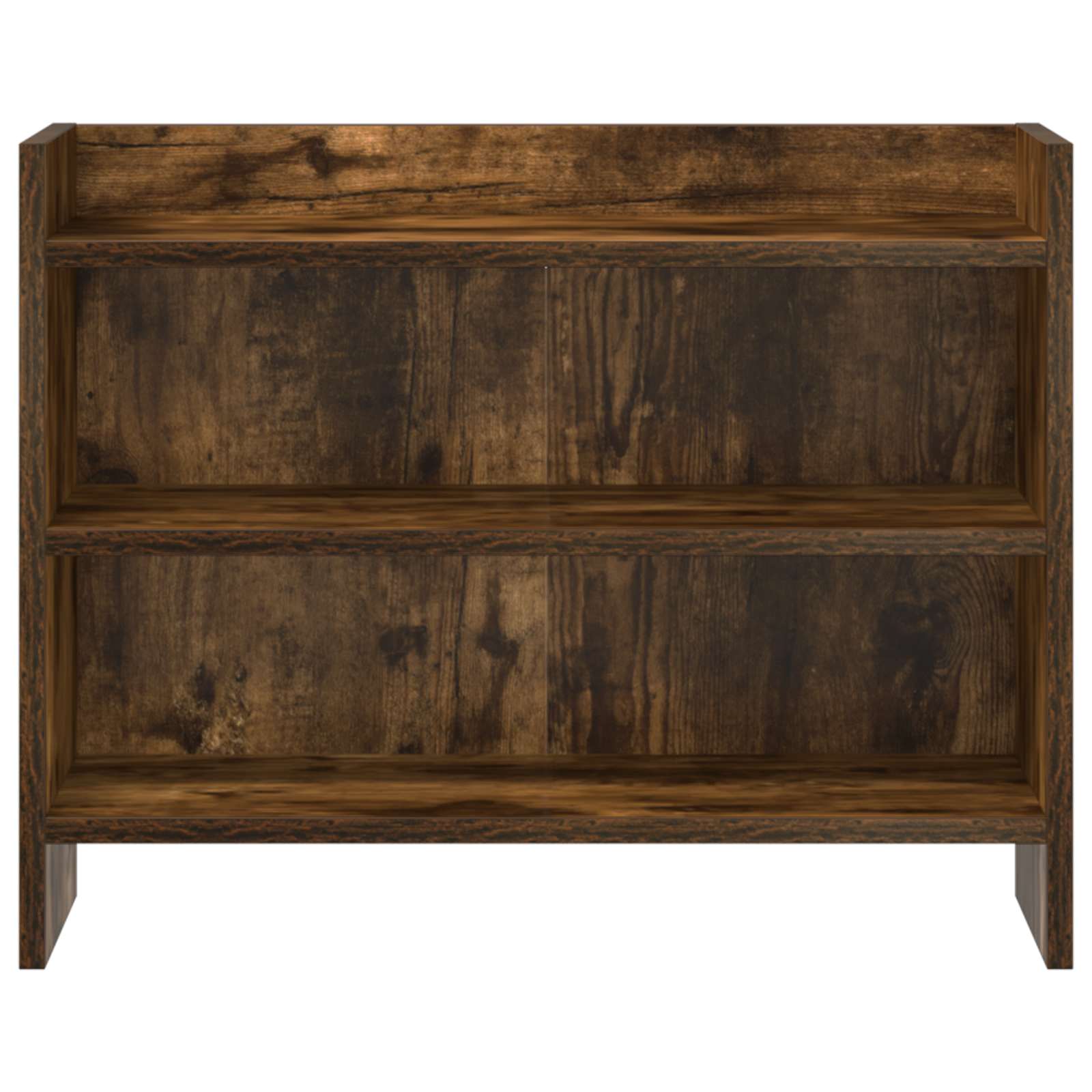 vidaXL TV Cabinet 60 x 33 x 47 cm Smoked Oak Engineered Wood 4