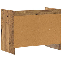 vidaXL TV Cabinet 60 x 33 x 47 cm Old Wood Engineered Wood 6