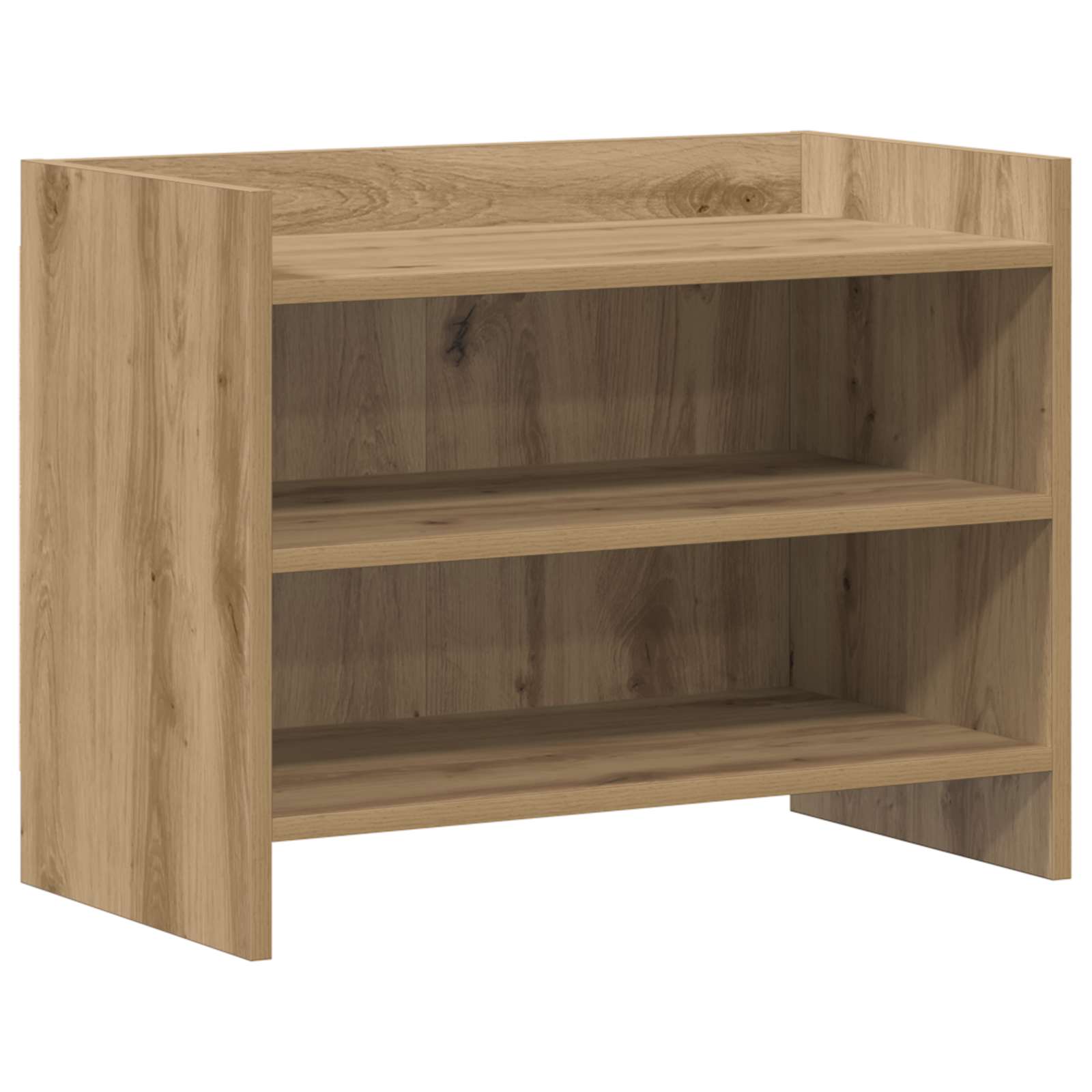 vidaXL TV Cabinet 60 x 33 x 47 cm Artisan Oak Engineered Wood 2