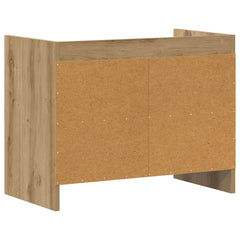vidaXL TV Cabinet 60 x 33 x 47 cm Artisan Oak Engineered Wood 6