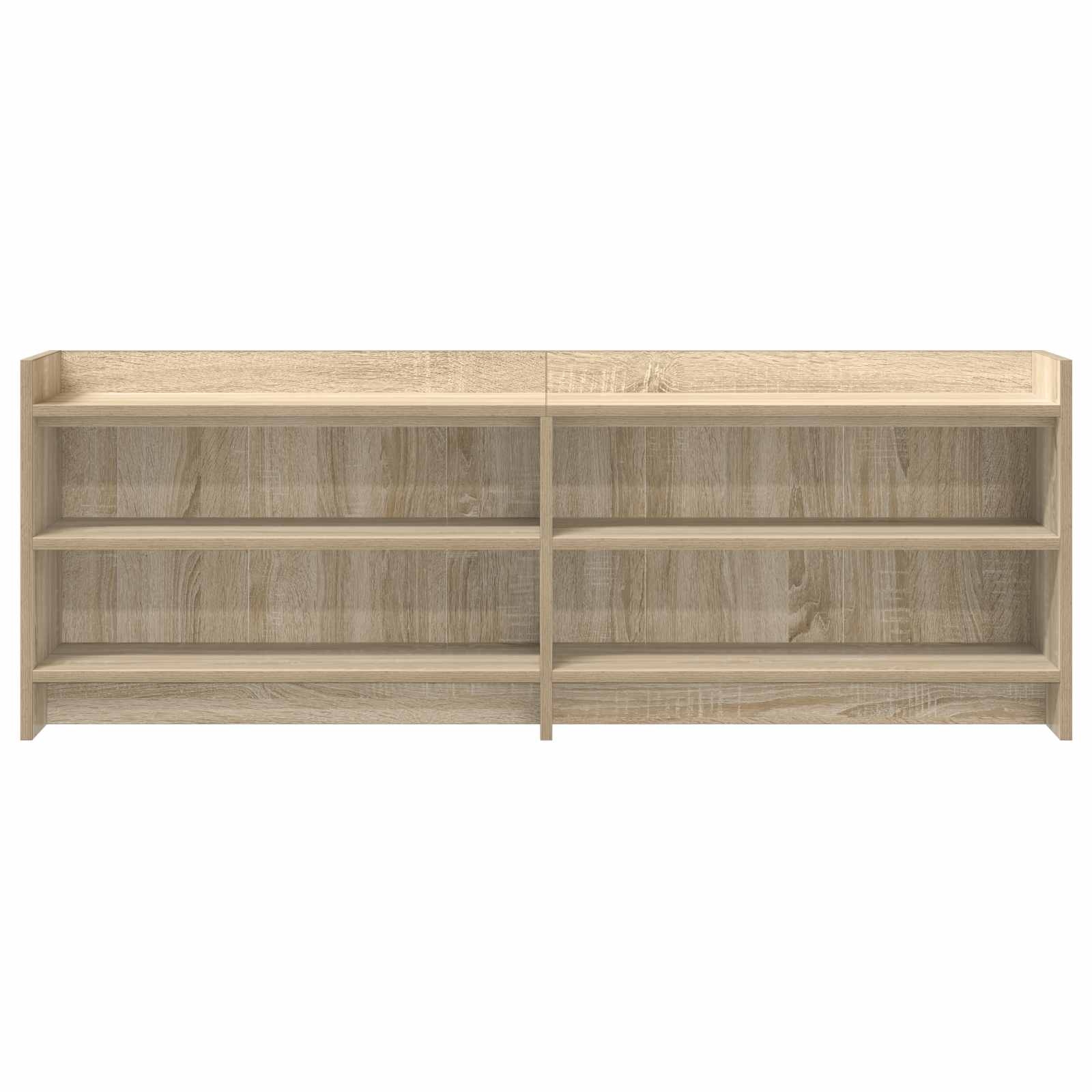 vidaXL TV Cabinet 135 x 33 x 47 cm Sonoma Oak Engineered Wood 4
