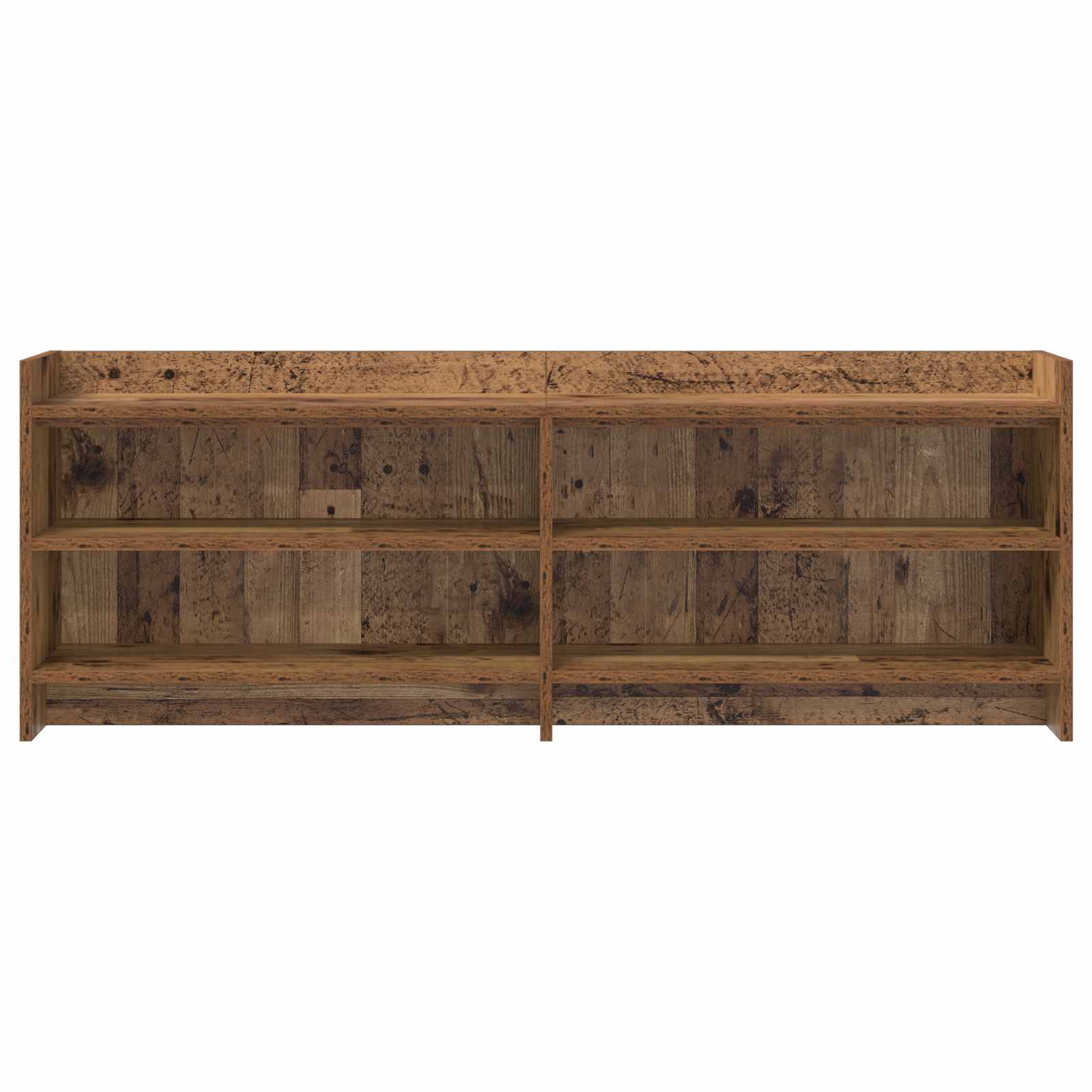 vidaXL TV Cabinet 135 x 33 x 47 cm Old Wood Engineered Wood 4