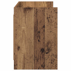 vidaXL TV Cabinet 135 x 33 x 47 cm Old Wood Engineered Wood 5