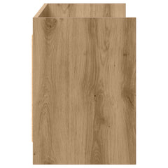 vidaXL TV Cabinet 135 x 33 x 47 cm Artisan Oak Engineered Wood 5