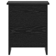 vidaXL Storage Chest Black Oak 40 x 40 x 50 cm Engineered Wood 6