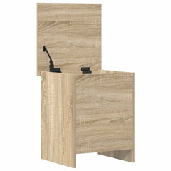 vidaXL Storage Chest Sonoma Oak 40 x 40 x 50 cm Engineered Wood 3