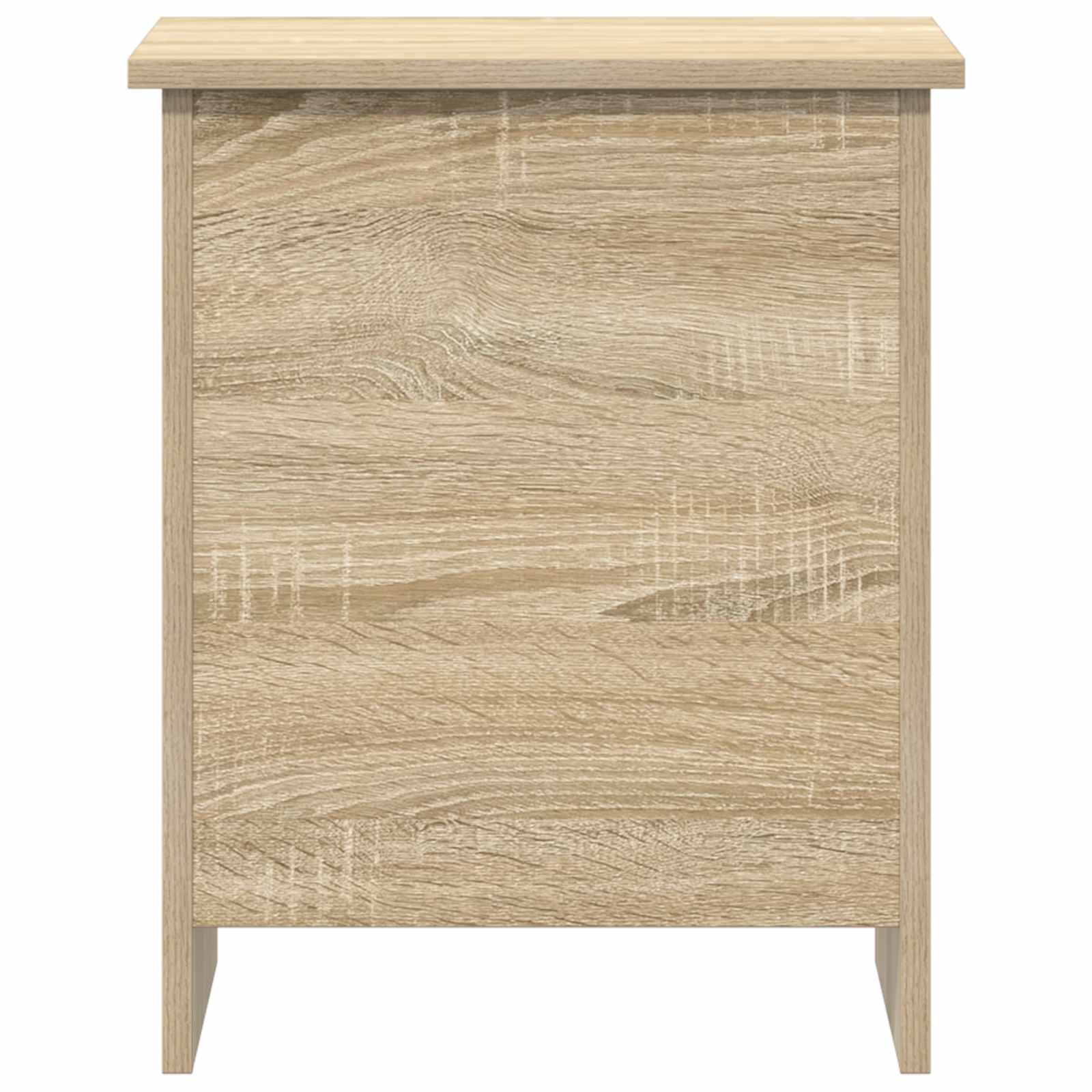 vidaXL Storage Chest Sonoma Oak 40 x 40 x 50 cm Engineered Wood 4