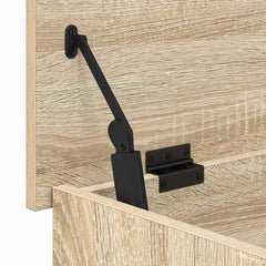 vidaXL Storage Chest Sonoma Oak 80 x 40 x 50 cm Engineered Wood 6