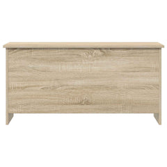 vidaXL Storage Chest Sonoma Oak 100 x 40 x 50 cm Engineered Wood 6