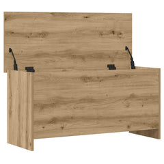 vidaXL Storage Chest Artisan Oak 100 x 40 x 50 cm Engineered Wood 5
