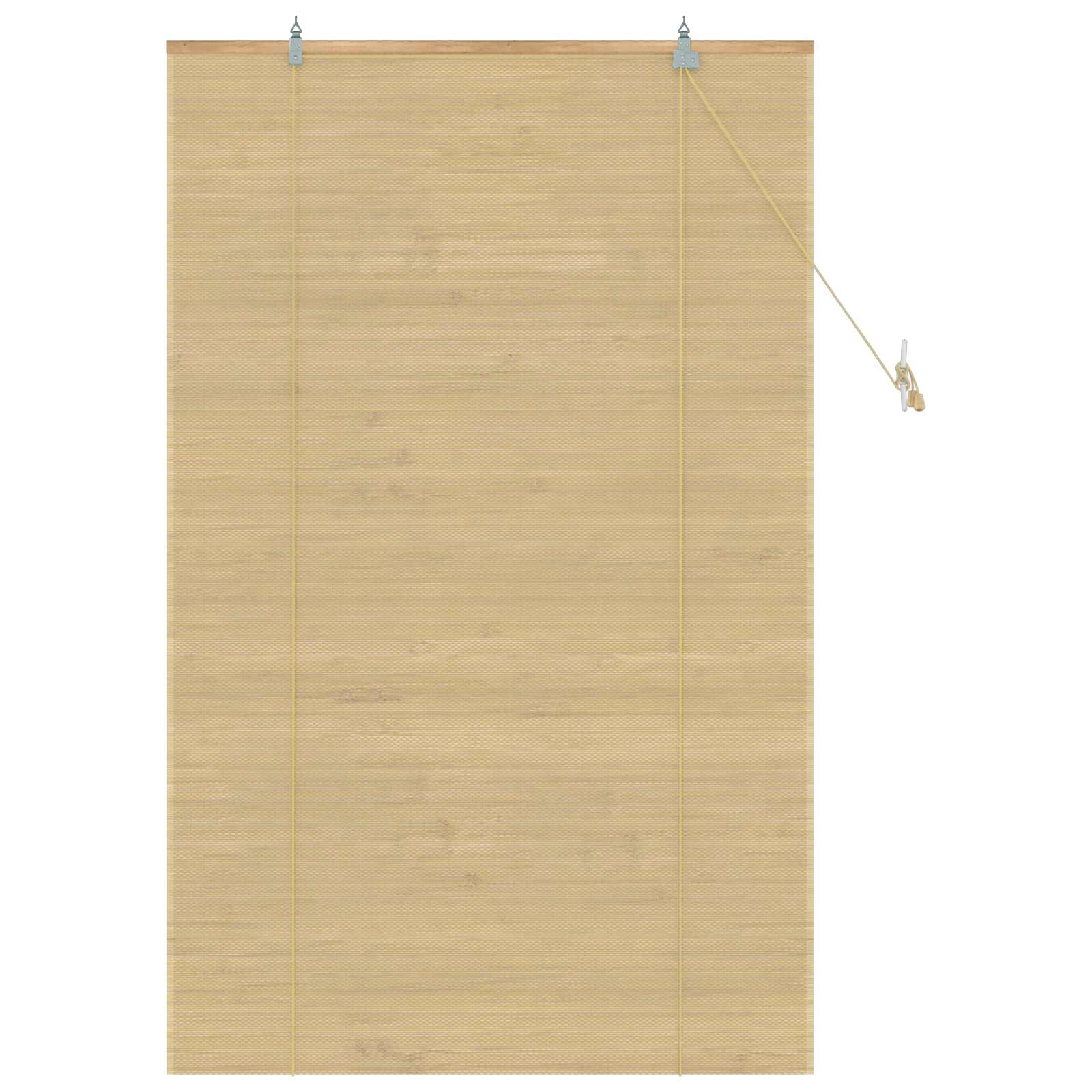 vidaXL Roller Blind Natural 100 x 160 cm Bamboo 3