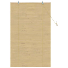 vidaXL Roller Blind Natural 100 x 160 cm Bamboo 3