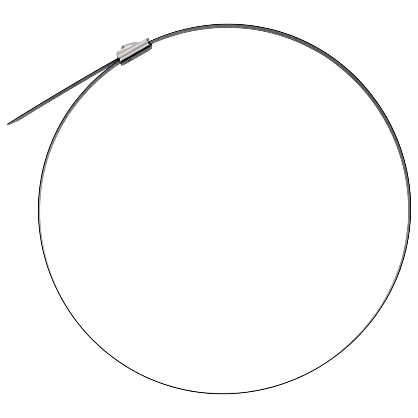 vidaXL Cable Tie 250 pcs 4.6 x 400 mm Black 5