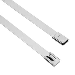 vidaXL Cable Tie 250 pcs 7.9 x 800 mm Silver 6