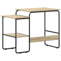 Desk with Storage 100 x 50 x 75 cm Sonoma oak