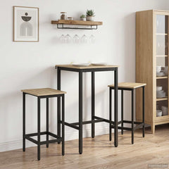 Bar Table Engineered Wood Sonoma oak 52 x 52 x 90 cm