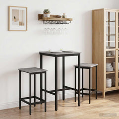 Bar Table Engineered Wood Grey sonoma 52 x 52 x 90 cm