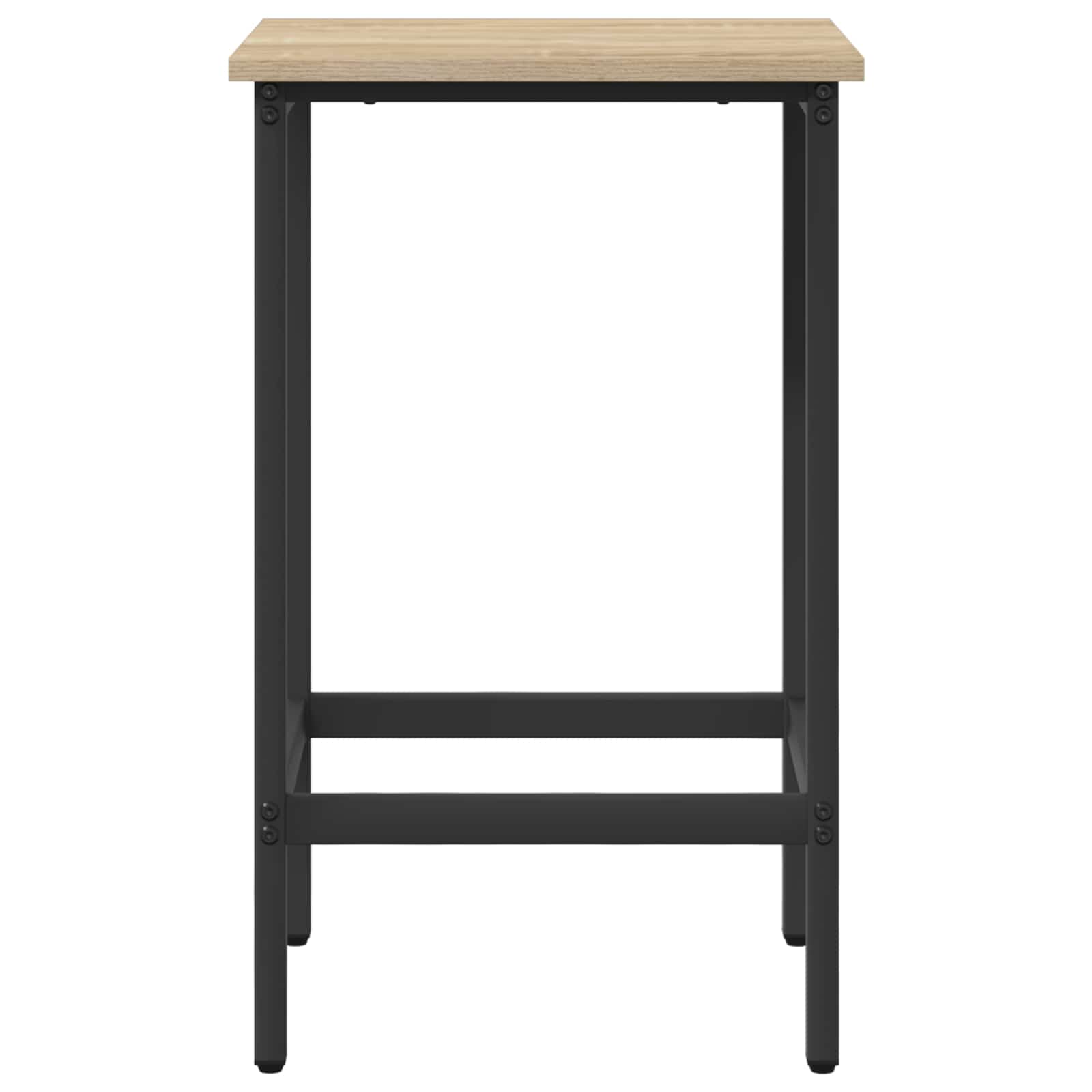 vidaXL Bar Stool Sonoma Oak 40 x 32 x 74 cm Engineered Wood 3