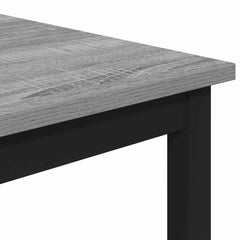 vidaXL Bar Stool Grey Sonoma 40 x 32 x 74 cm Engineered Wood 4