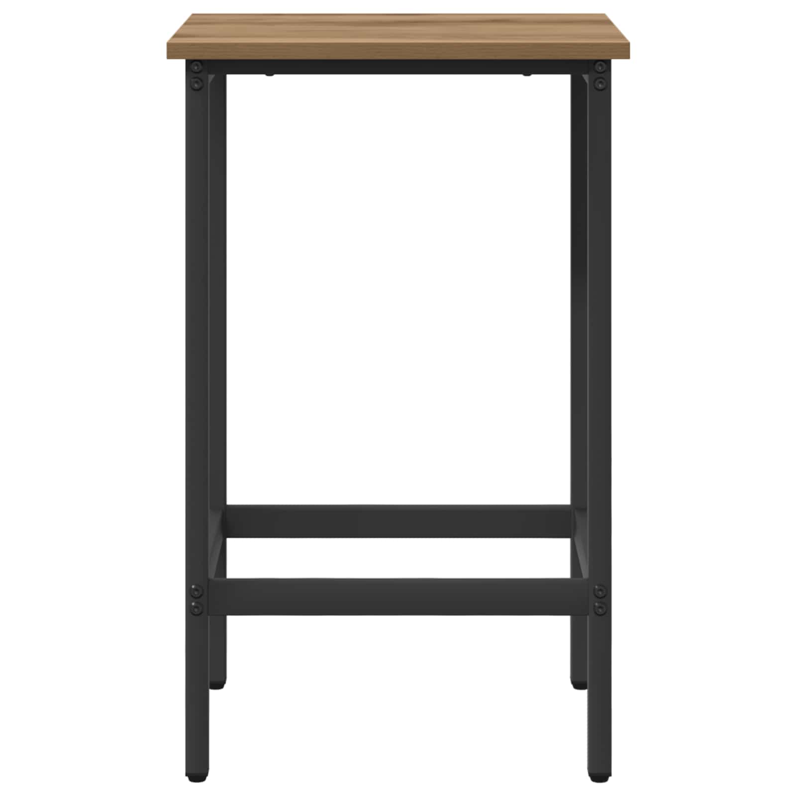 vidaXL Bar Stool Artisan Oak 40 x 32 x 74 cm Engineered Wood 3