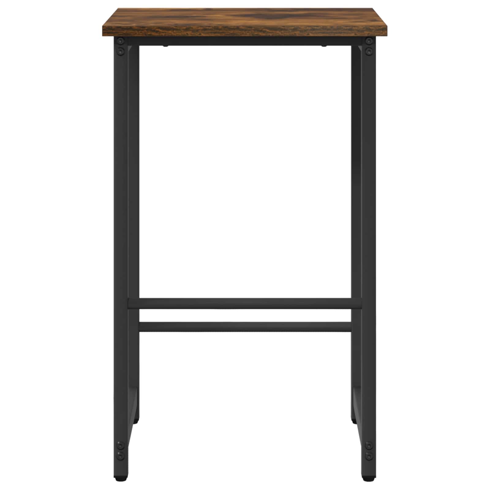 vidaXL Bar Stool Smoked Oak 40 x 32 x 64 cm Engineered Wood 3