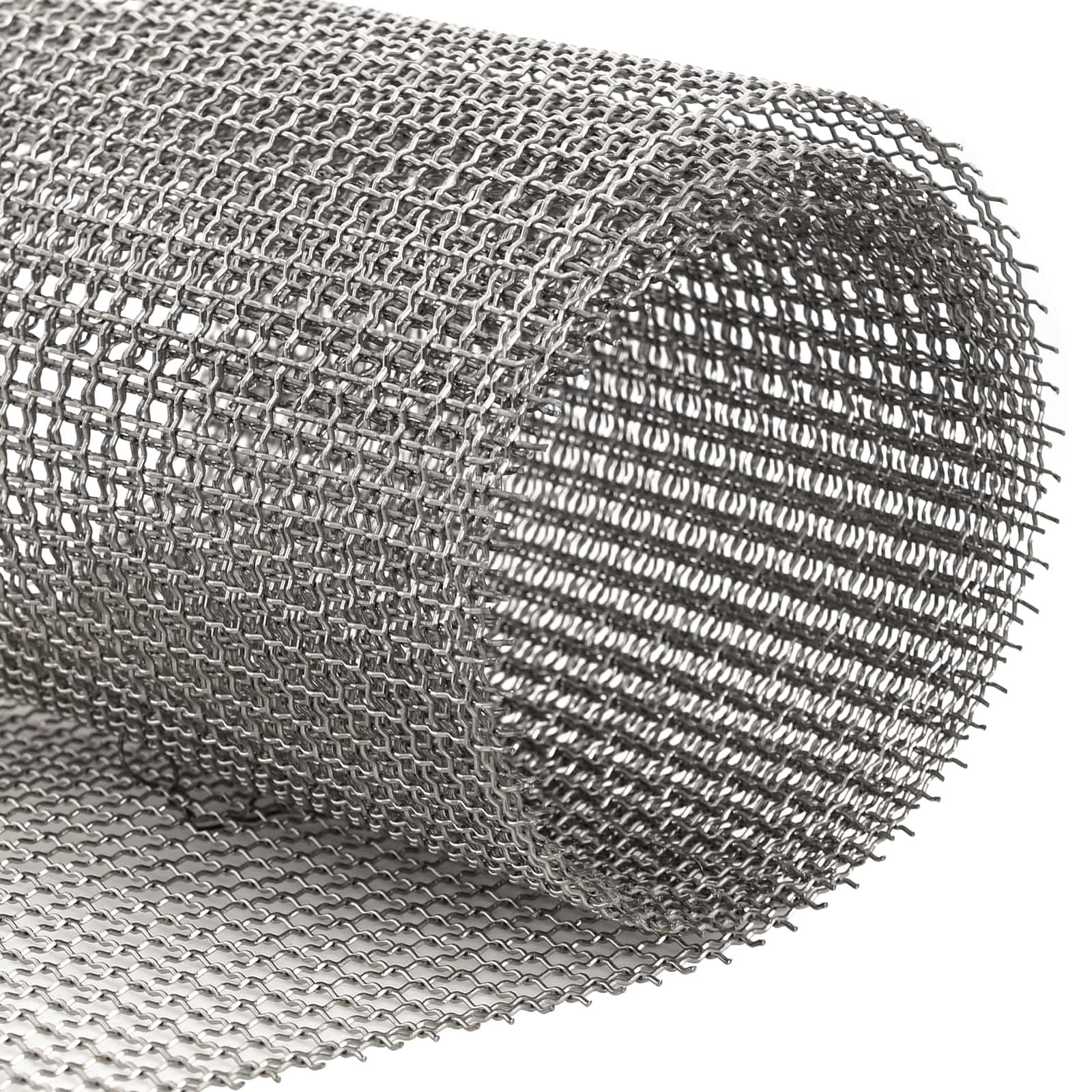 vidaXL Mesh Screen 60 x 1000 cm 3 Mesh Stainless Steel 201 Silver 3