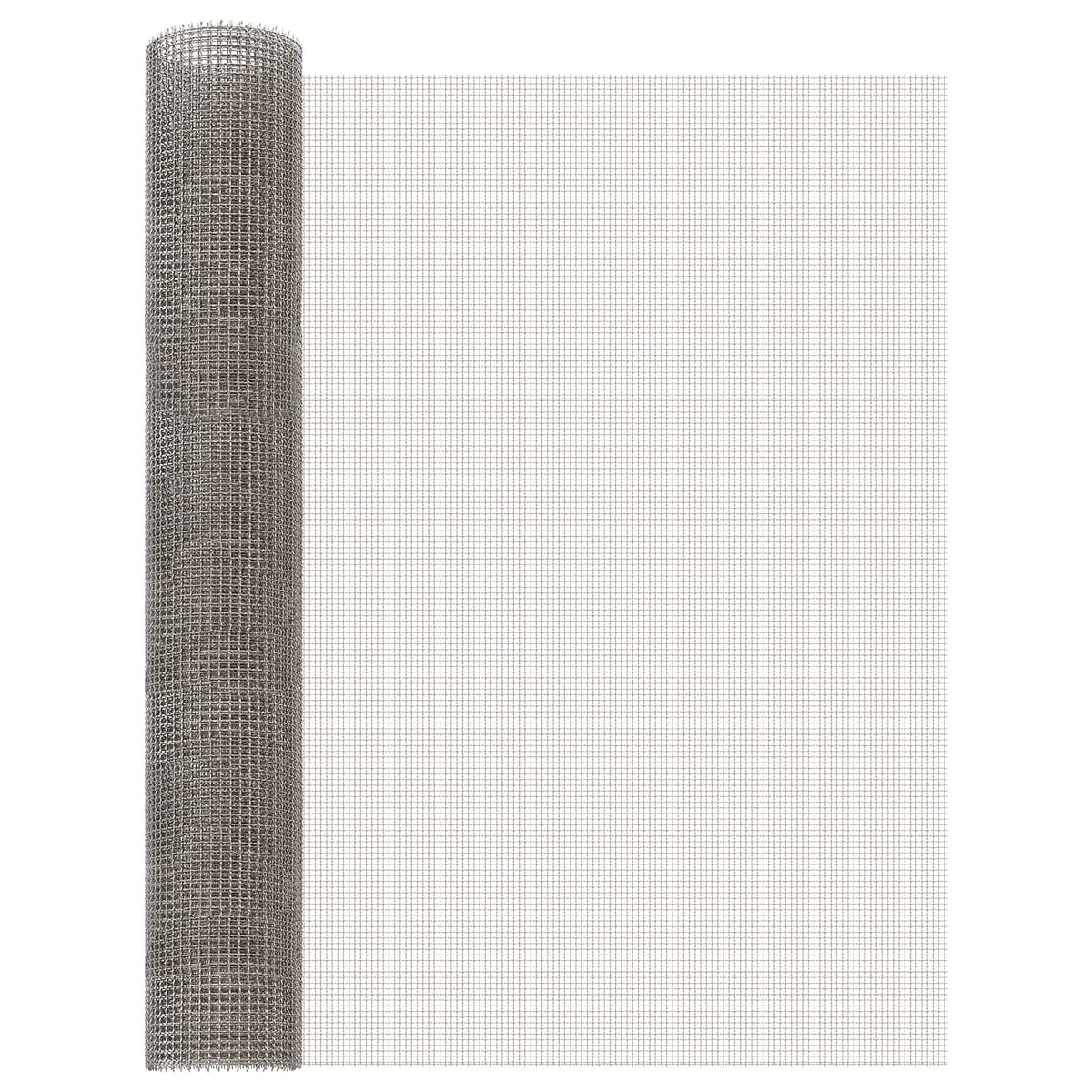 Mesh Screen 80 x 1000 cm Stainless Steel 201 Silver 3 mesh