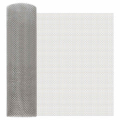 Mesh Screen 40 x 1000 cm Stainless Steel 201 Silver 6 mesh