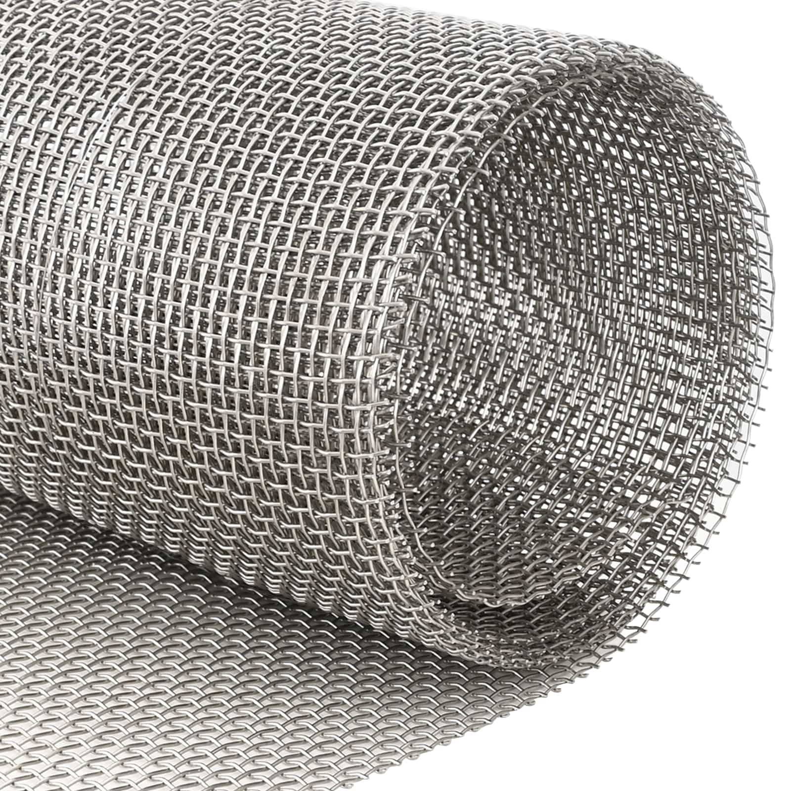 vidaXL Mesh Screen 100 x 500 cm 6 Mesh Stainless Steel 201 Silver 3
