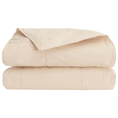 vidaXL Summer Duvet Beige 200 x 220 cm 100% Natural Kapok 4