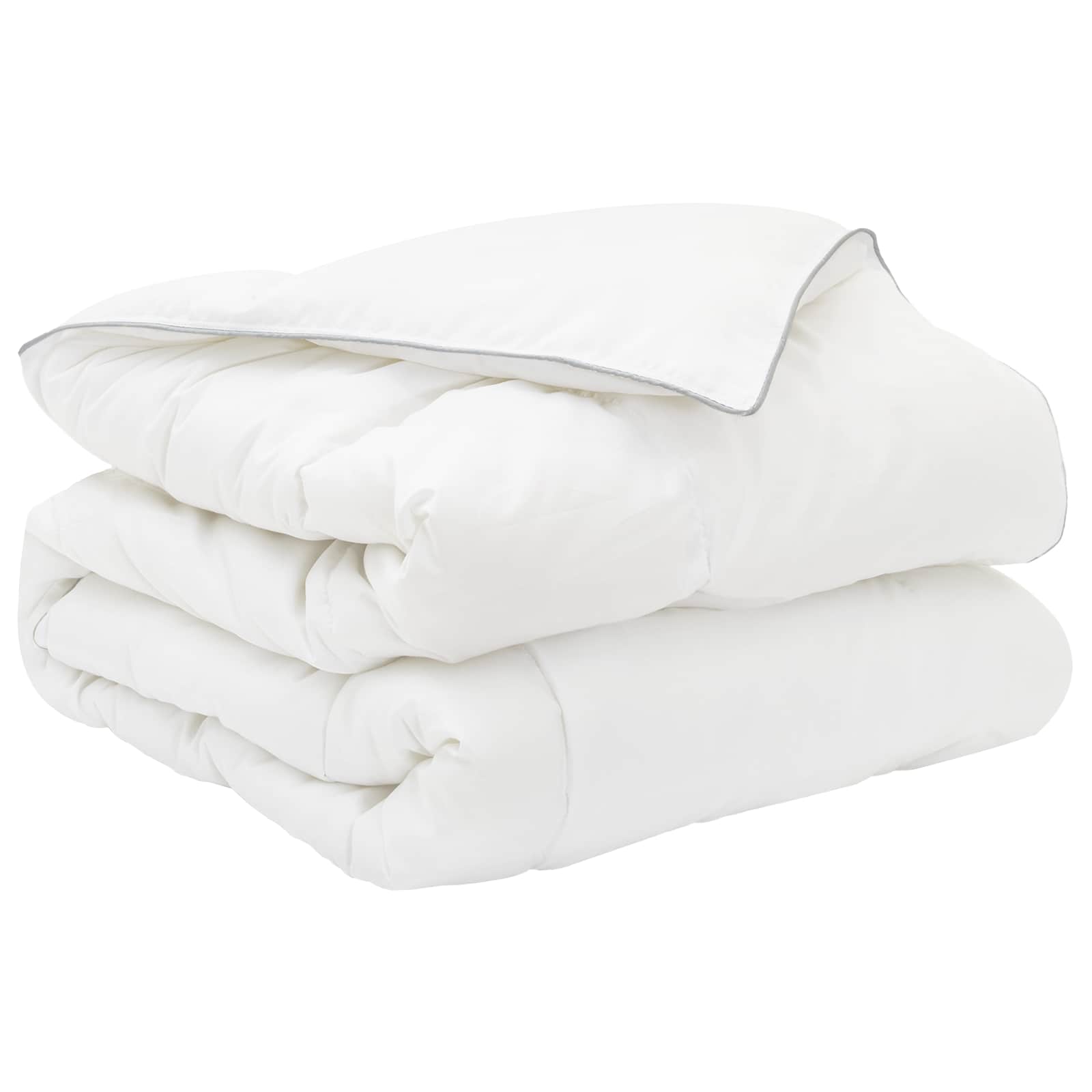 vidaXL Summer Duvet White 135 x 200 cm Bamboo Fiber 2