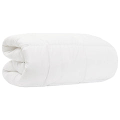 vidaXL Duvet and Bed Pillow Set 155 x 220 cm Winter 350 gsm White 2