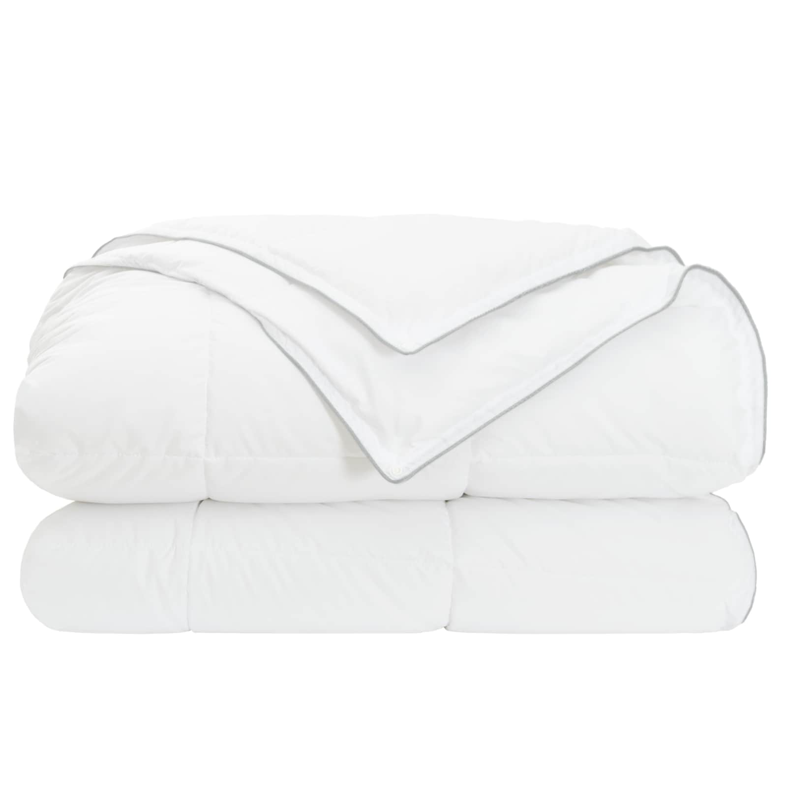 vidaXL Full Year Duvet White 200 x 200 cm Bamboo Fiber 4