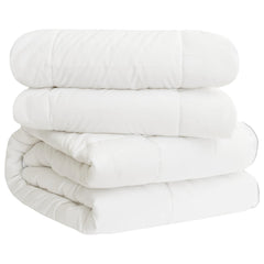 vidaXL Full Year Duvet White 200 x 220 cm Bamboo Fiber 2