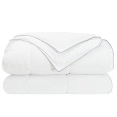 vidaXL Full Year Duvet White 200 x 220 cm Bamboo Fiber 4
