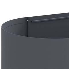 vidaXL Raised Garden Bed Anthracite 120 x 40x 40 cm 6