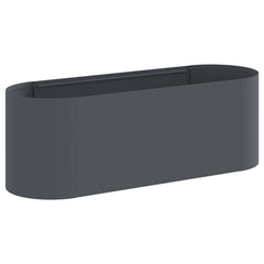 vidaXL Raised Garden Bed Anthracite 120 x 40x 40 cm 2