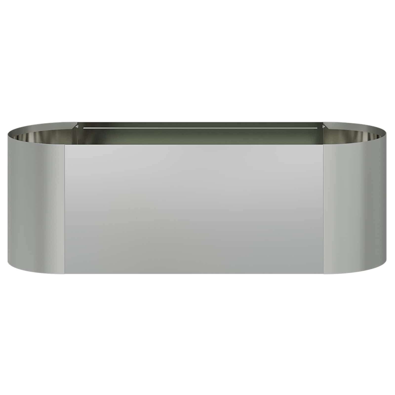 vidaXL Raised Garden Bed Galvanised Steel 120 x 40x 40 cm 4