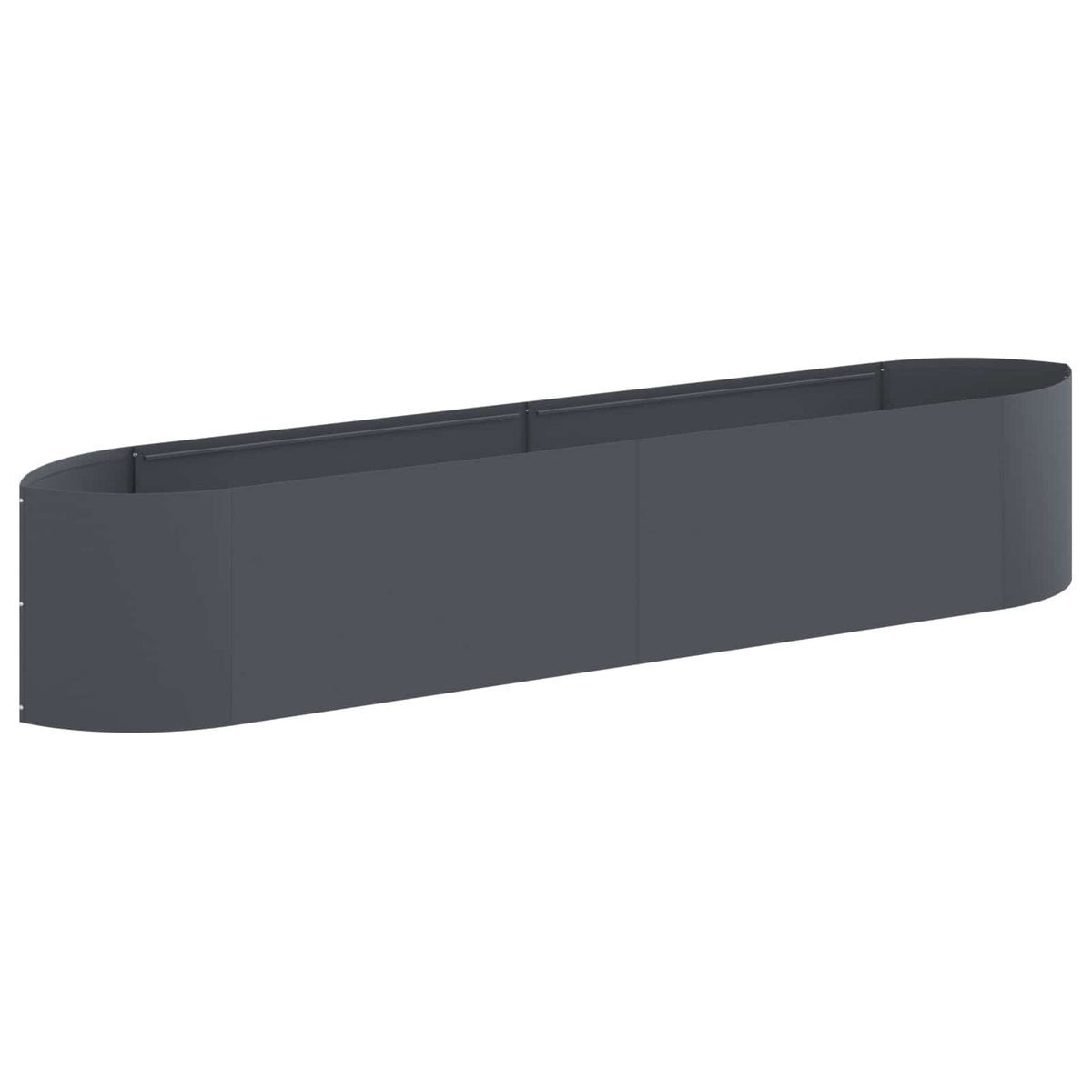 Raised Garden Bed 220 x 40x 40 cm Steel Anthracite
