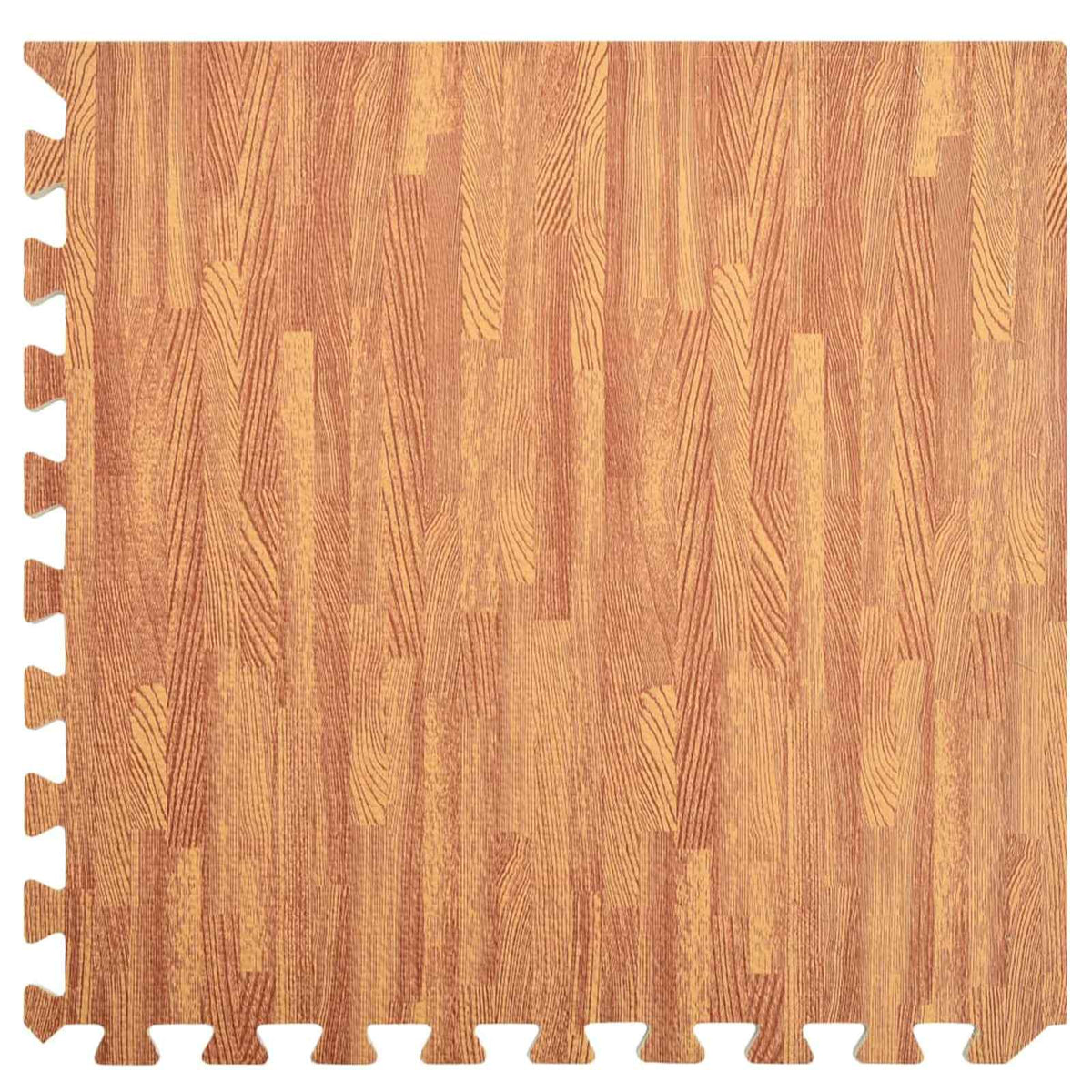 vidaXL Pool Ground Mat 6 pcs Wood 4.32 ㎡ EVA Foam 5