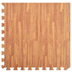 vidaXL Pool Ground Mat 6 pcs Wood 4.32 ㎡ EVA Foam 5