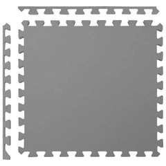 vidaXL Pool Ground Mat 24 pcs Grey 8.64 m² EVA Foam 6