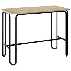 vidaXL Dining Table 100 x 50 x 75 cm Engineered Wood Sonoma Oak 2